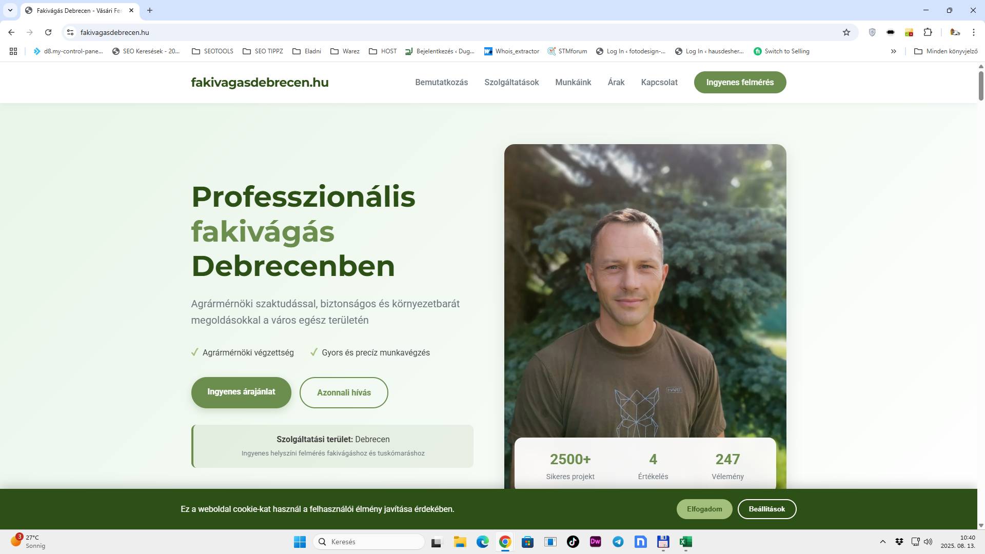 Fakivágás Debrecen – Gyors, Biztonságos és Megbízható Szolgáltatás